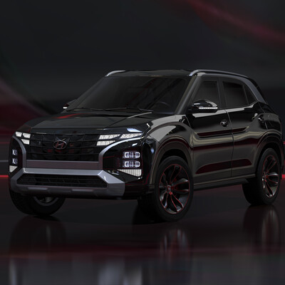 Рестайлинговая Hyundai Creta второго поколения
