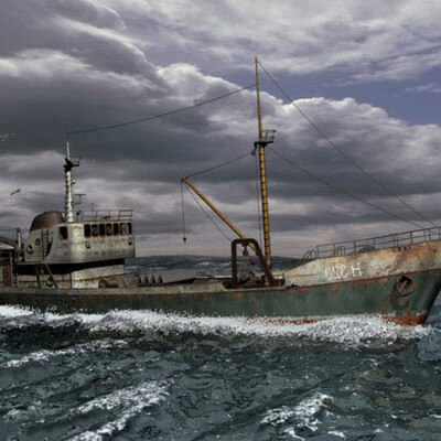 Траулер в Северном море