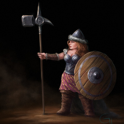 dwarf woman