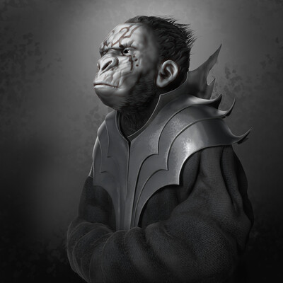Monkey Monk с планеты обезьян)