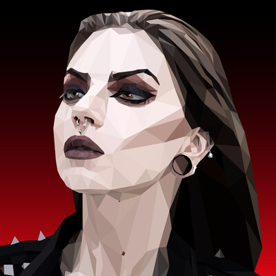 Фан арт. Портрет Beatritz Mariano model