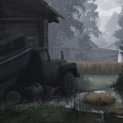Локация из Atomic Heart