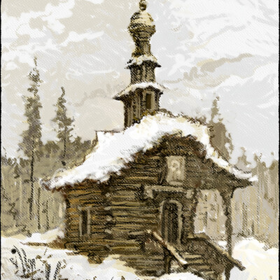 Часовня в Подмосковье