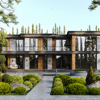 RESIDENCE IN GABALA | ARCHITECTURE