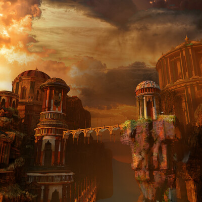 Fantasy city