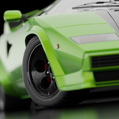 Автомобиль Lamborghini Countach