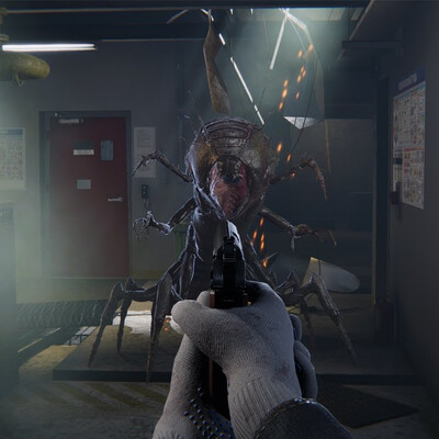 monster scene