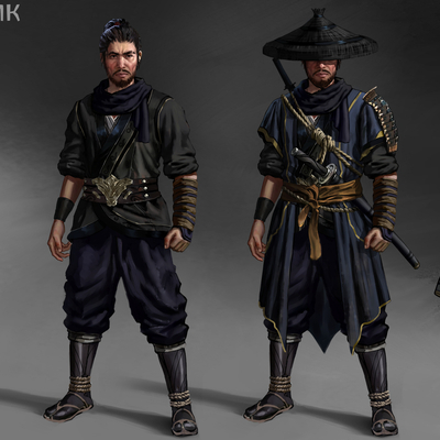 Концепт персонажа для игры "Shadow fight 3"