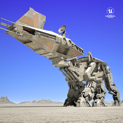 3D модель "Walking Mech"