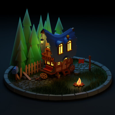 Fantasy wagon