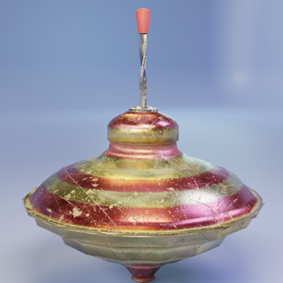 A spinning top for the game engine