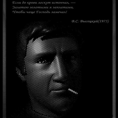 Портрет В.С. Высоцкого