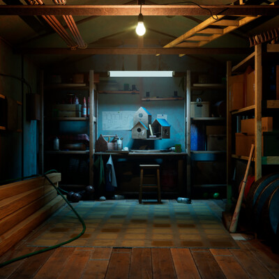 USSR garage
