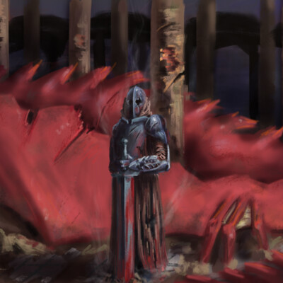 Vanquished dragon