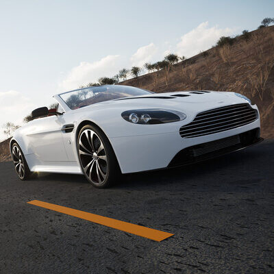 Фотореалистичная визуализация Aston Martin