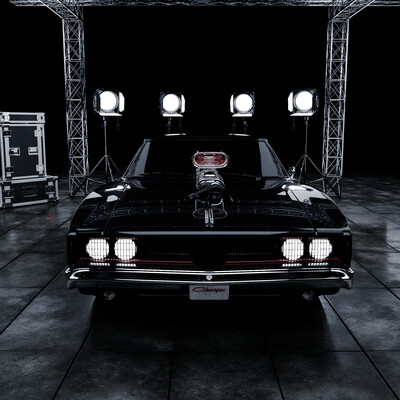 Выставочный стенд Ford Mustang