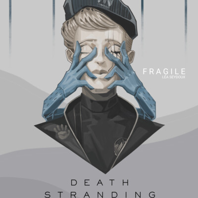 Death Stranding 2 on the beach _ "FRAGILE" - Léa Seydoux.