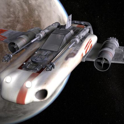 Xwing в стиле ретро =)