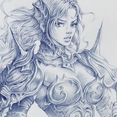 girl knight