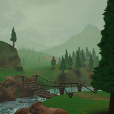 bridge over the Greenriver