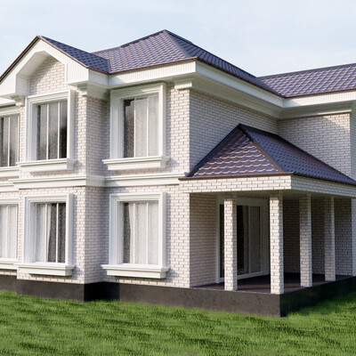 Visualization of a country house