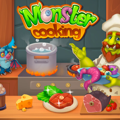 Monster Cooking-casual game