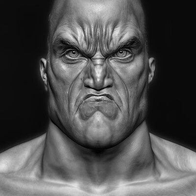 Angry man