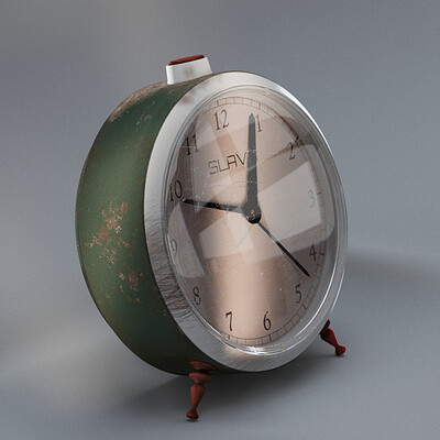 vintage alarm clock
