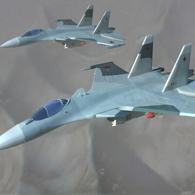 су-35 в воздухе