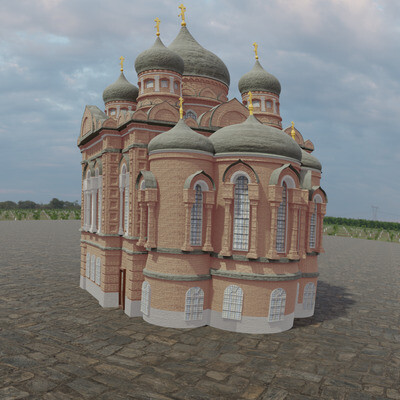 3D-модель Тульского Успенского кафедрального собора