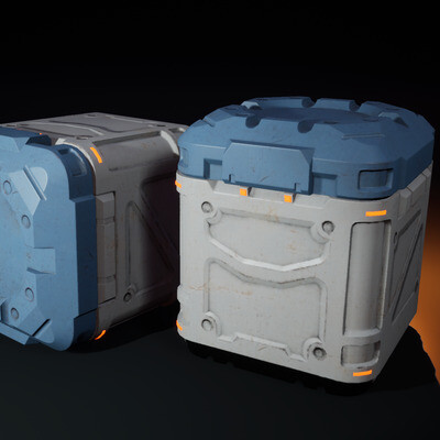 Sci-Fi Storage Box