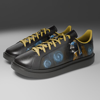PAINTED SNEAKERS