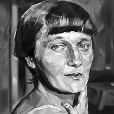 Портрет А. Ахматовой