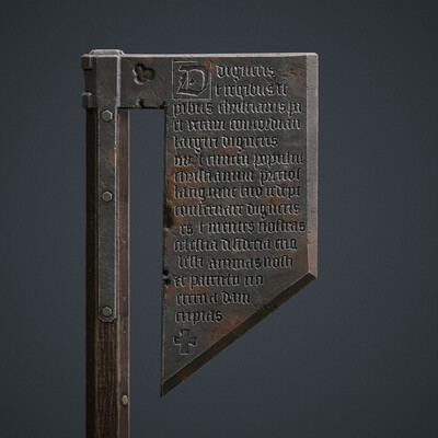 Axe of the members of the Procession of the Sacred Affliction