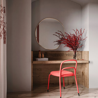 interior in folk motives