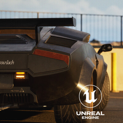 Lamborghini Countach by Militech