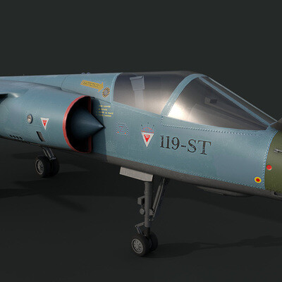 Самолет f1 mirage