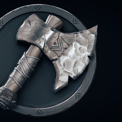 Stylized Axe
