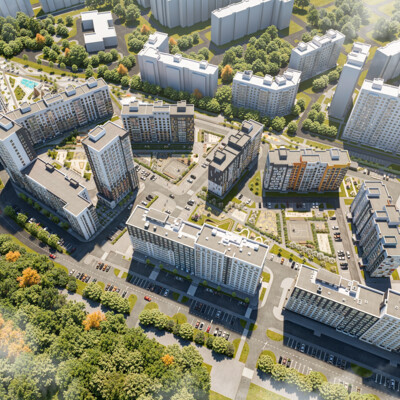 Residential complex | Cgi | AI