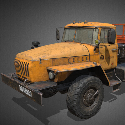 Heavy truck Ural