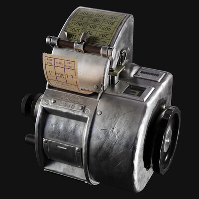 Gibson ticket machine