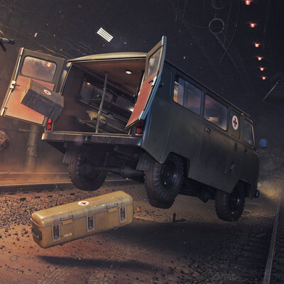 Military ambulance USSR
