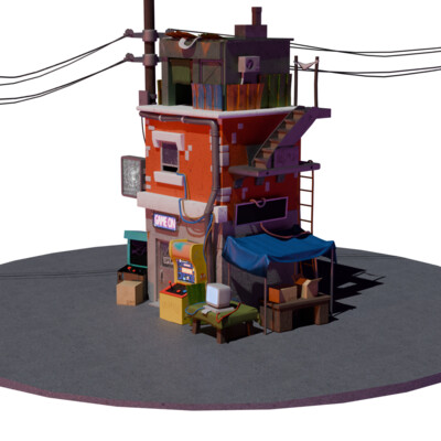 Reference shop(low poly)