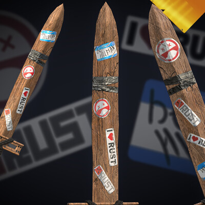 Wood Sparring Sword | Skin RUST