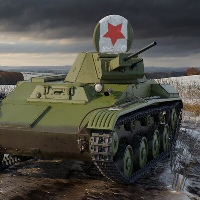 Т-60. Танк, который спас Москву