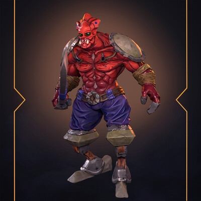 Stylized Devils Warrior