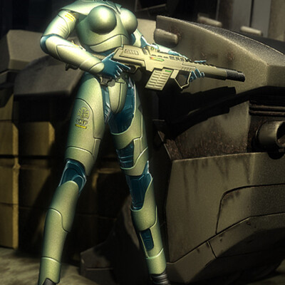 Female trooper
