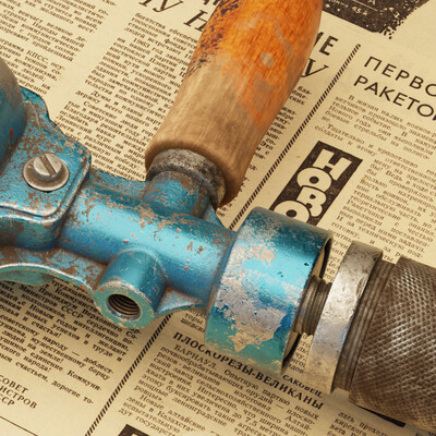 OLD USSR HAND DRILL