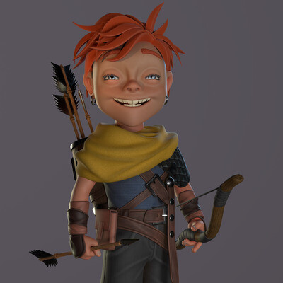 Luke 3D Character