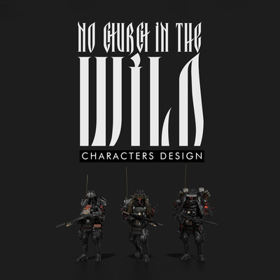 NO CHURCH IN THE WILD / Characters design